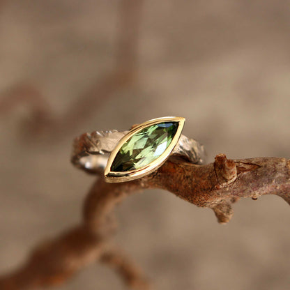 tourmaline ring bicolor